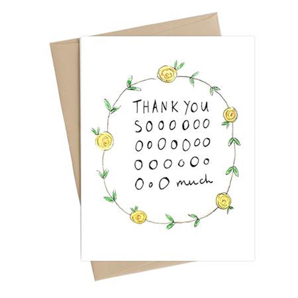 Thank You Soooo Much Card