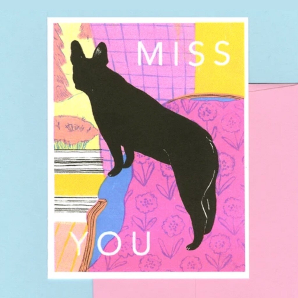 Miss You Card