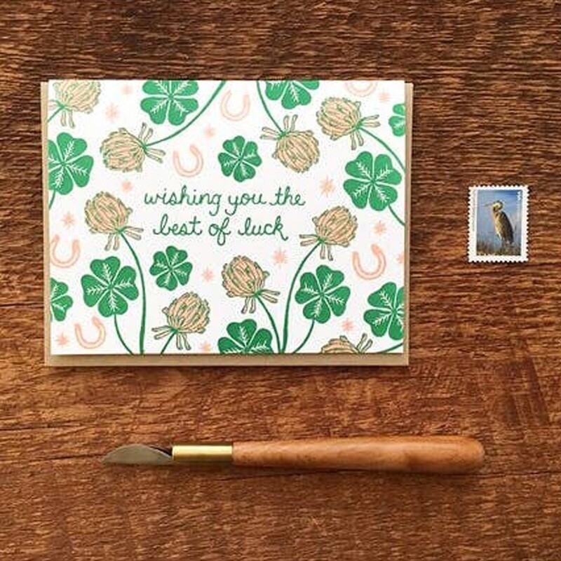 Best of Luck Card