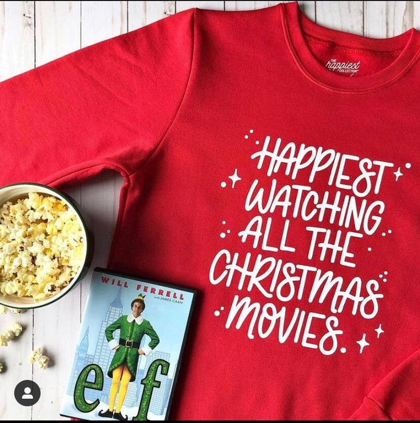 Happiest Watching All The Christmas Movies