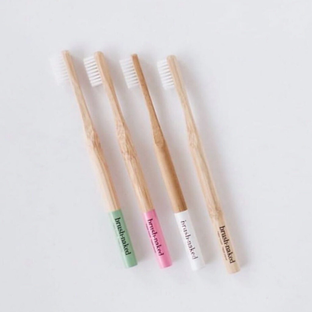 Kids Soft Bamboo Toothbrush, Colour: Pink