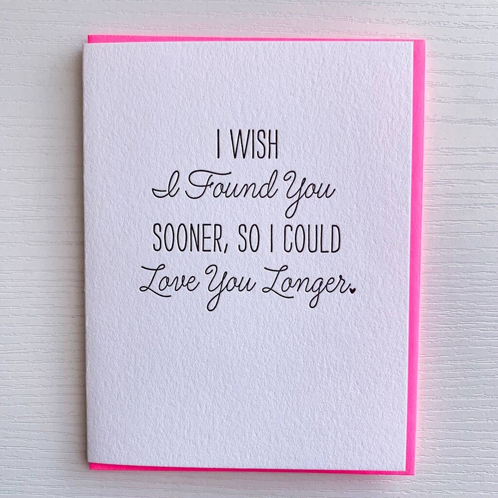 Love You Longer Card