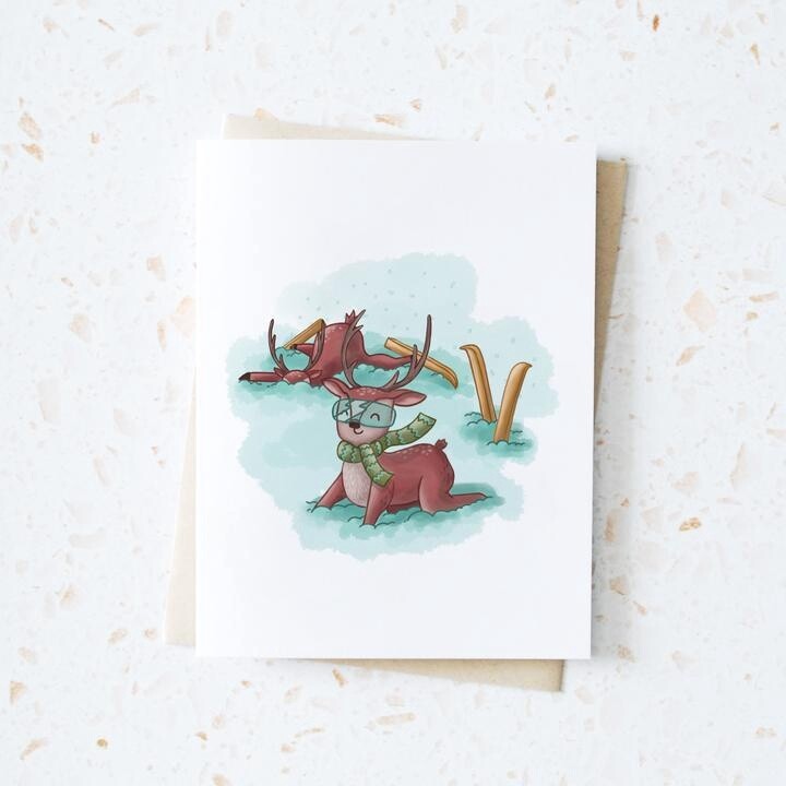 Deer Skiing