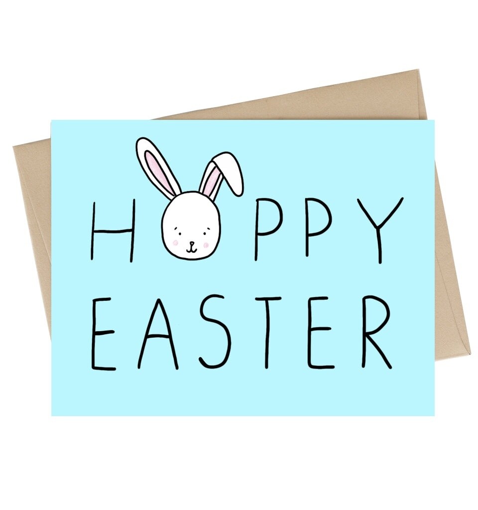 HOPPY EASTER CARD