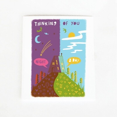 Thinking of You Night & Day Card