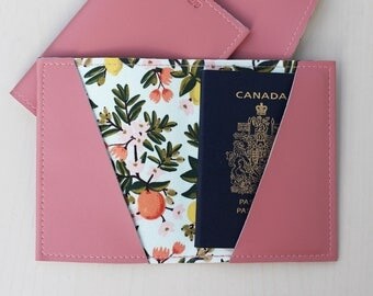 AM - Passport Holder, Colour: Tea Rose, Size: Small