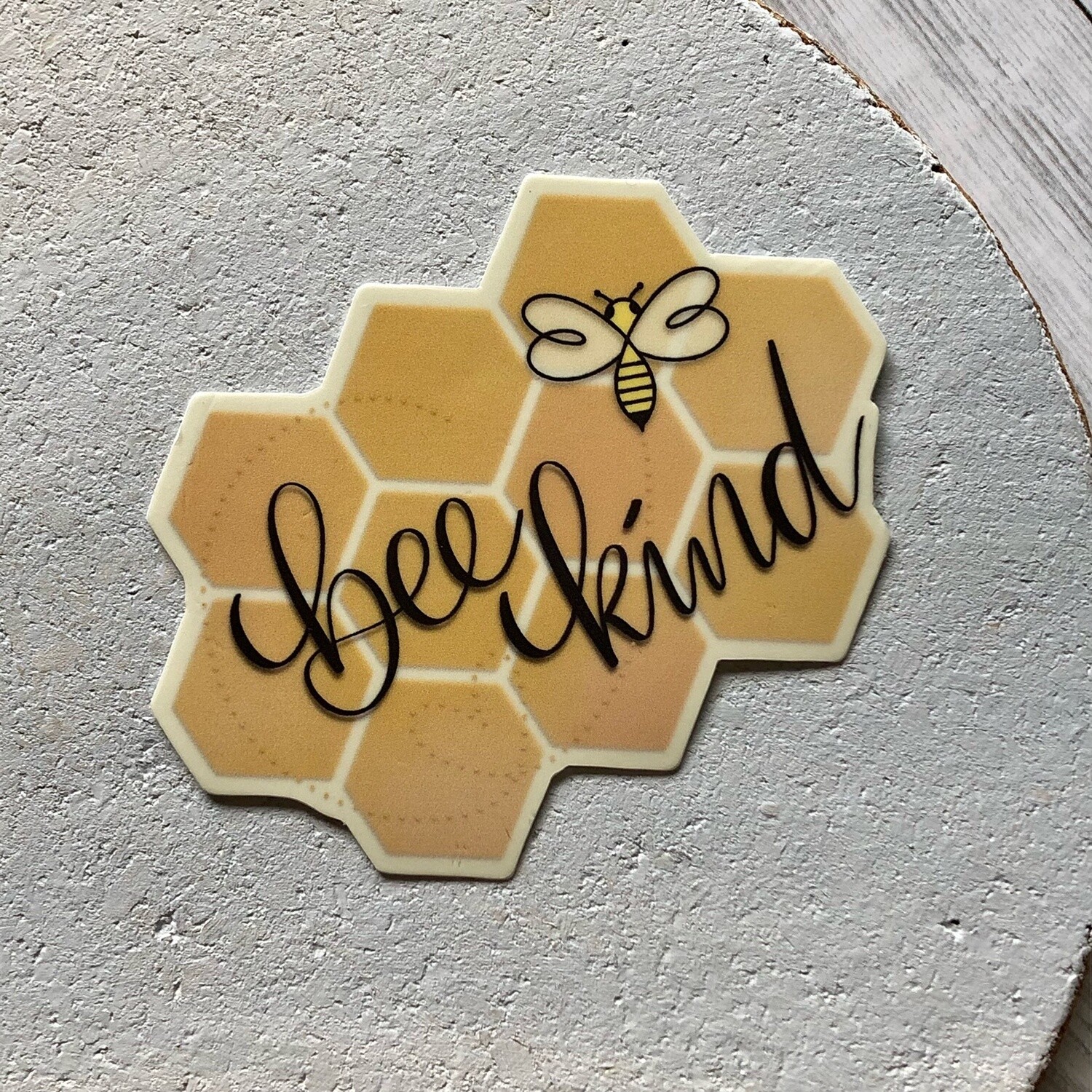 Bee Kind Vinyl Sticker