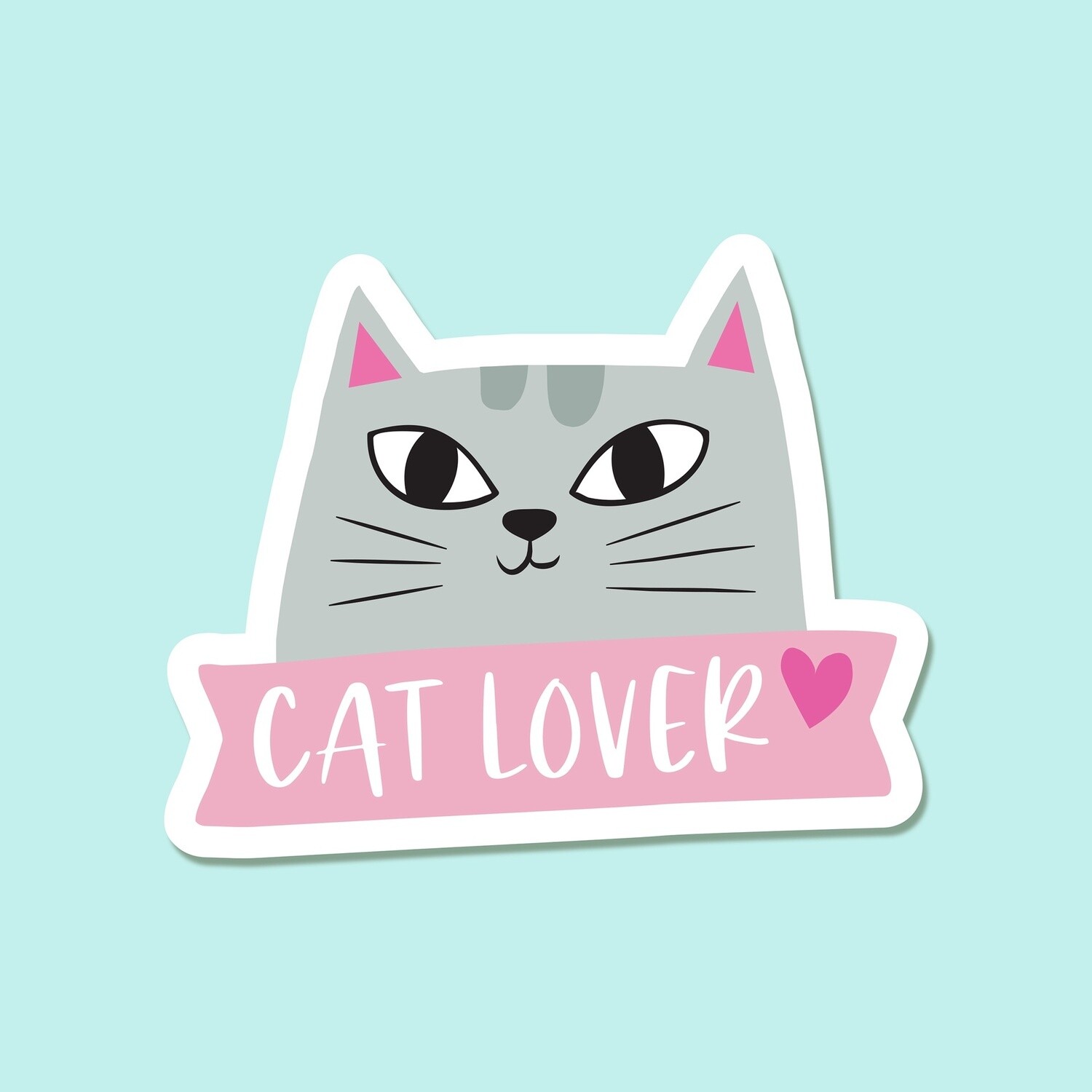 Cat Lover Sticker
