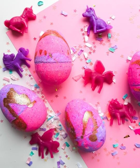 Unicorn Egg Surprise Bombs