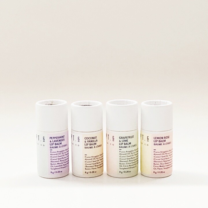 Compostable Lip Balms