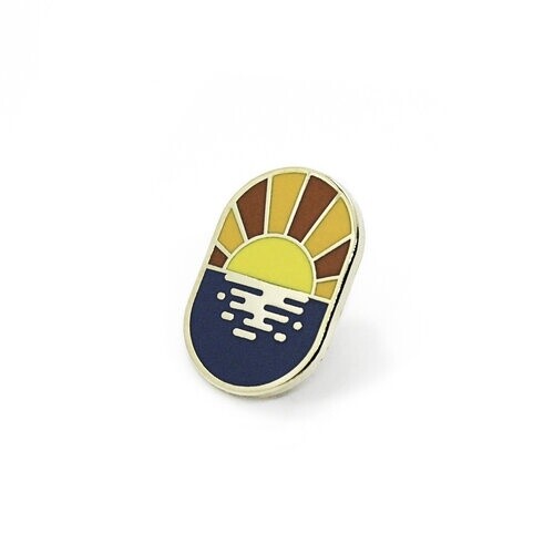 Sunset Pin