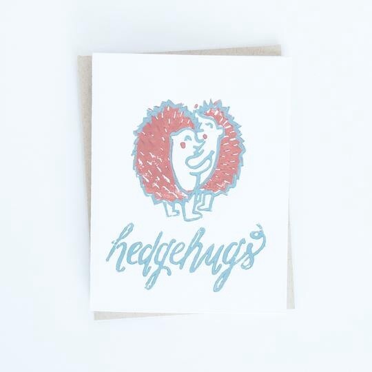 Hedgehugs Card