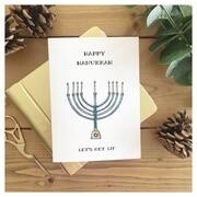 Happy Hannukah Let's Get Lit