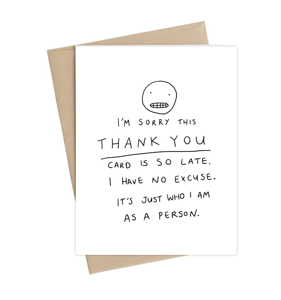 Late Thank You