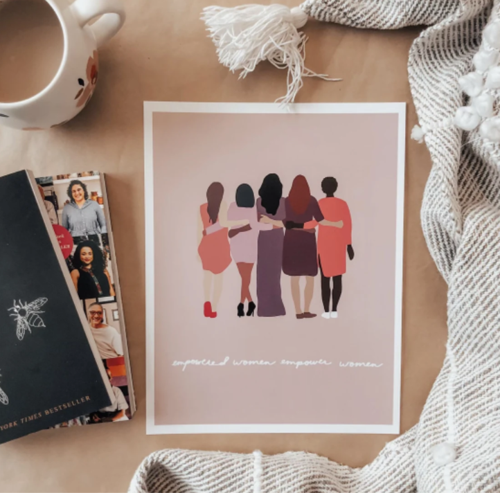 Women Illustration Print