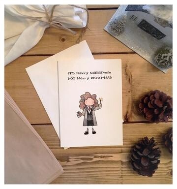 It&#39;s Merry Christ-MAS not Merry CHRIST-mas