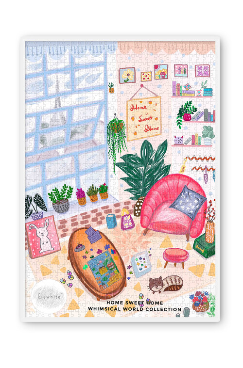 Home Sweet Home Art Puzzle