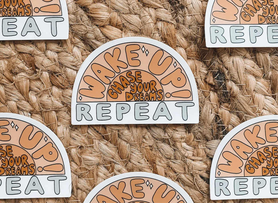 Chase your Dreams Sticker