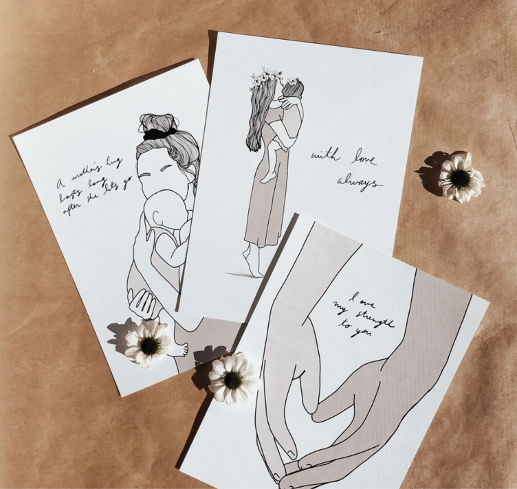 Motherhood Mini Print