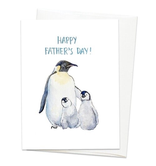 Penguin Father&#39;s Day Card