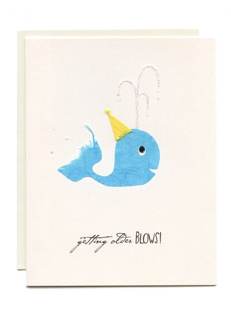 WHALE W/ PARTY HAT