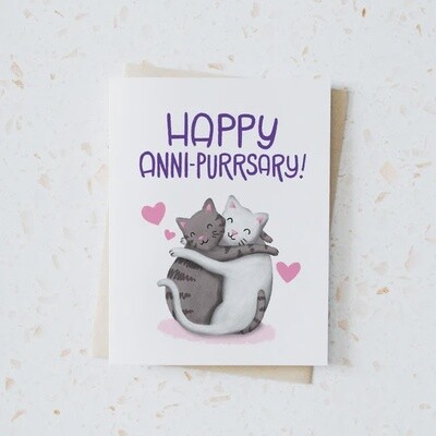 Happy Anni-Purrsary!