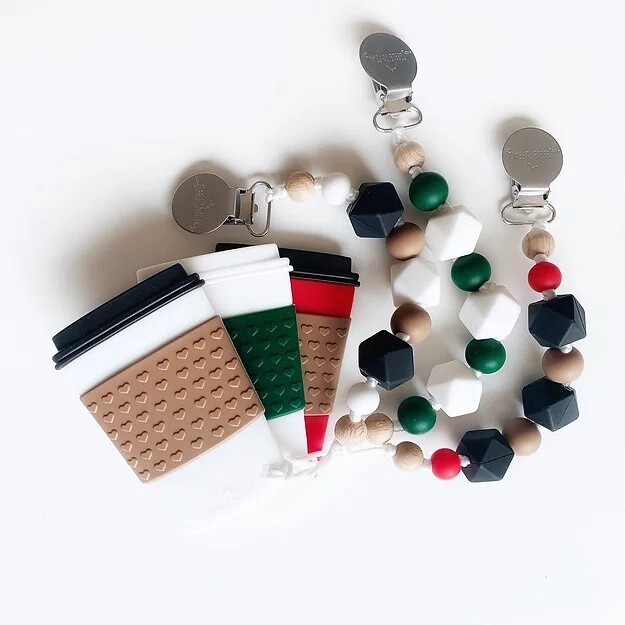 Coffee Pendant and Clip