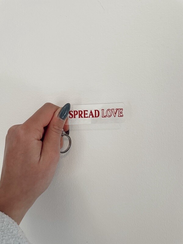 Spread Love Keychain