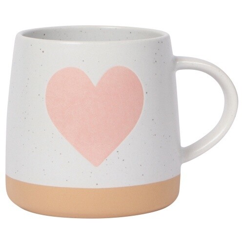 Mug Decal Glaze 12oz, Design: Heart