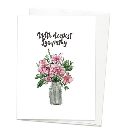 With Deepest Sympathy Card