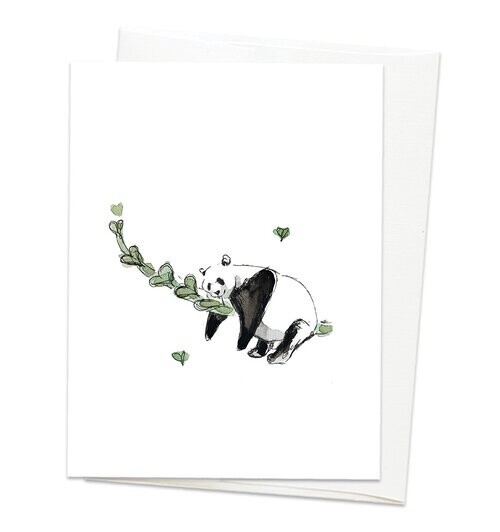 Panda Bamboo Card