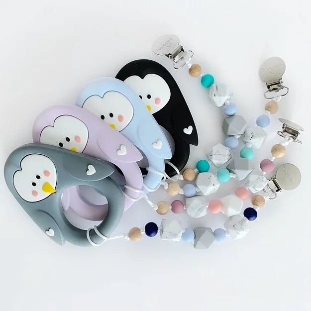 Penguin Pendant and Clip