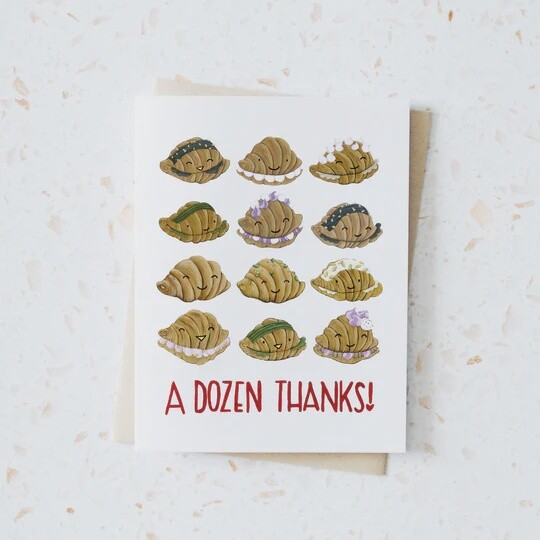 A Dozen Thanks!