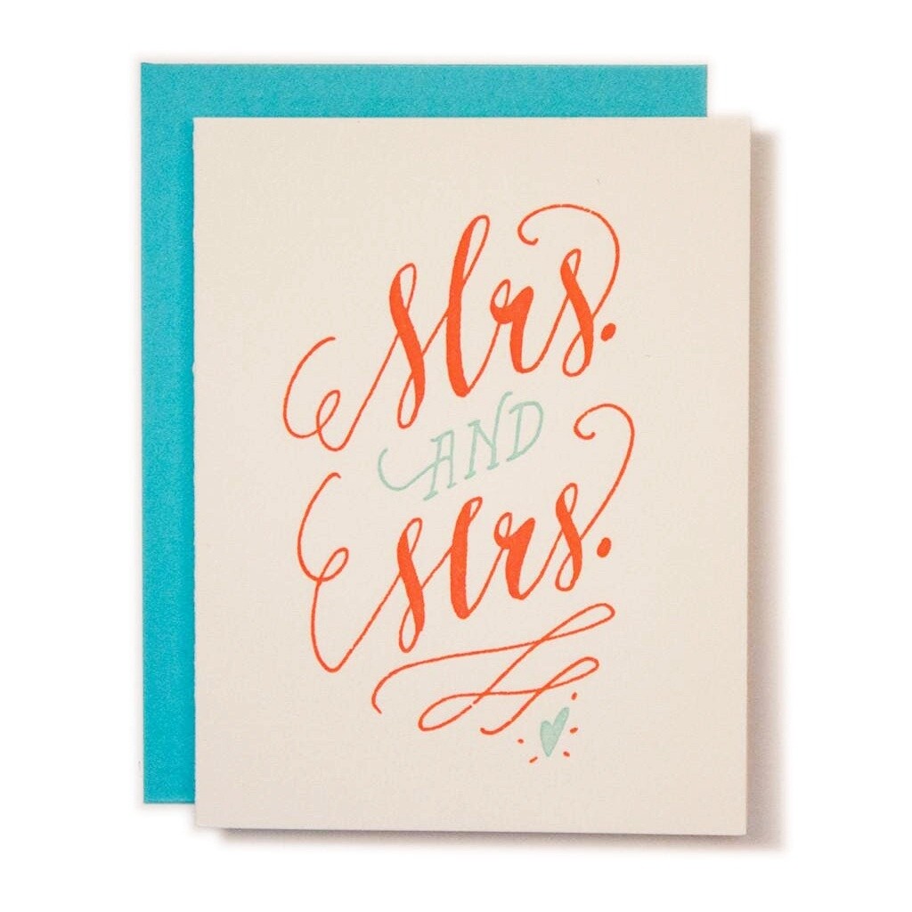 Mrs. &amp; Mrs. Card