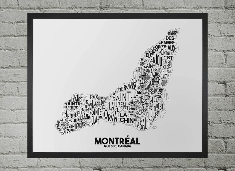 Montreal Neighbourhood Map