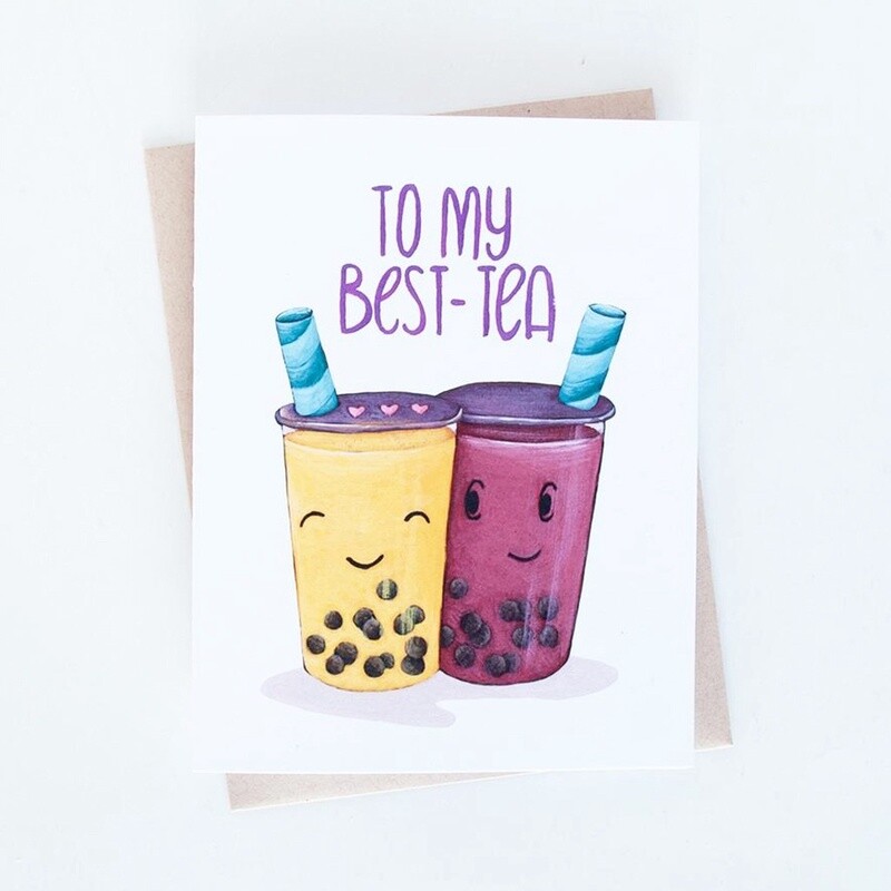 To My Best-Tea Card