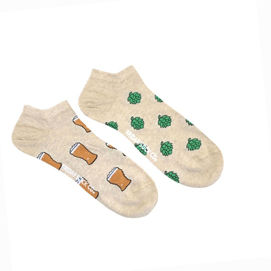Men&#39;s Hops &amp; Beer Ankle Socks