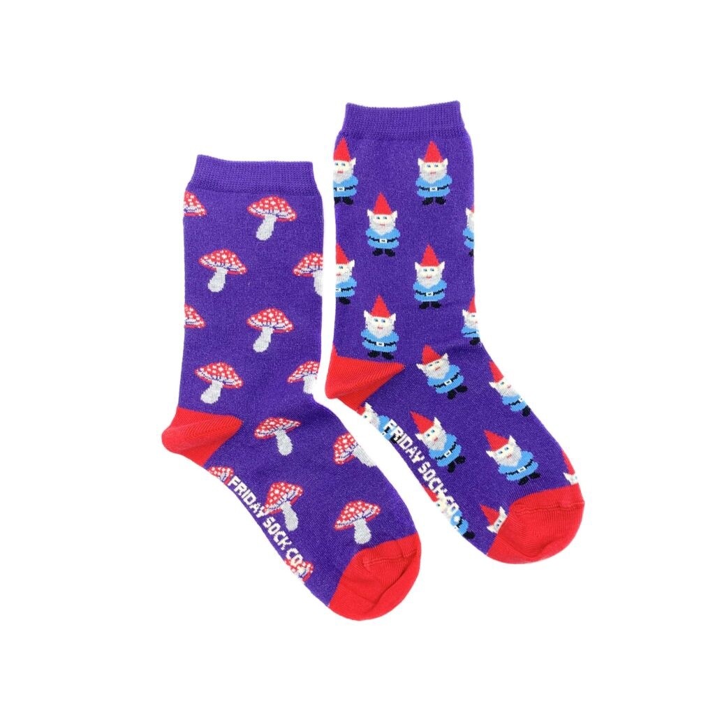 Men&#39;s Gnome &amp; Mushroom Socks