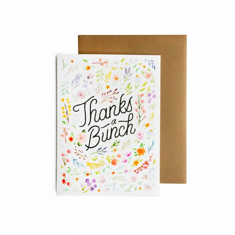 Thanks A Bunch Card