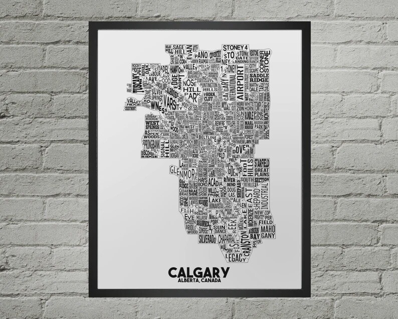 Calgary Neighbourhood Map