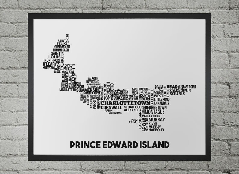 PEI Cities Map