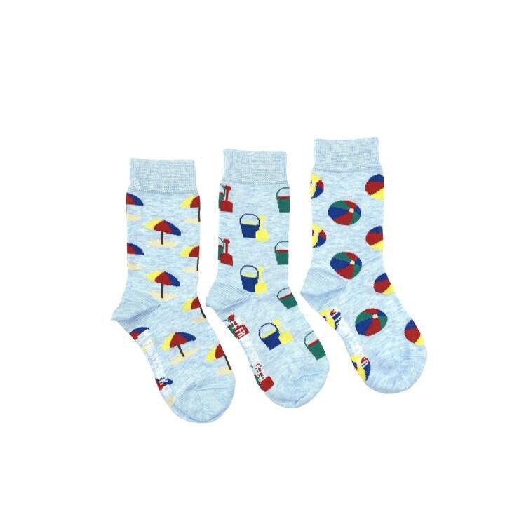 Kid&#39;s Bucket, Shovel, &amp; Beach Ball Socks