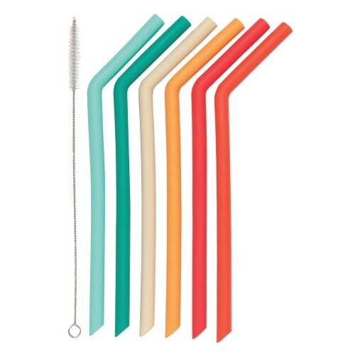 Straw Smoothie Set/6, Design: Cheer
