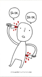 I&#39;m OK (stabbing)