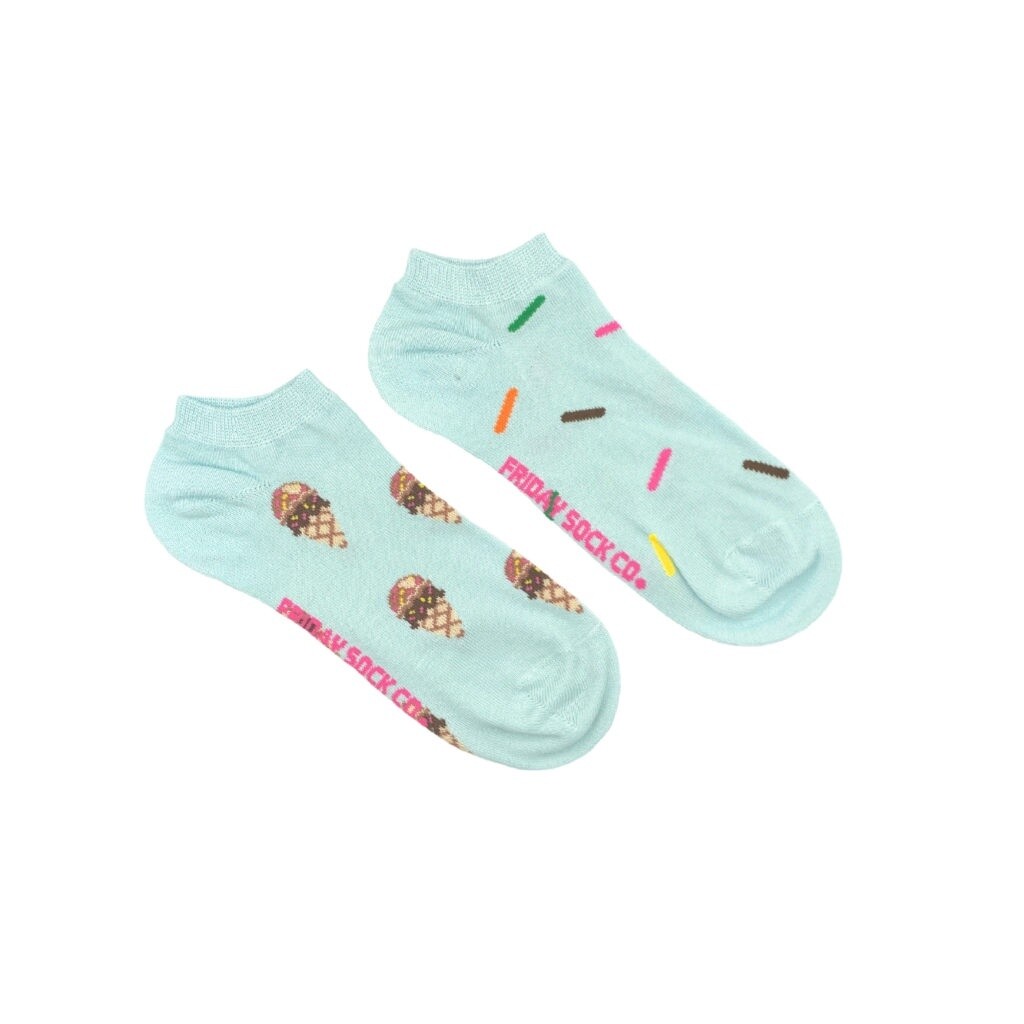 Women&#39;s Ice Cream &amp; Sprinkle Ankle Socks
