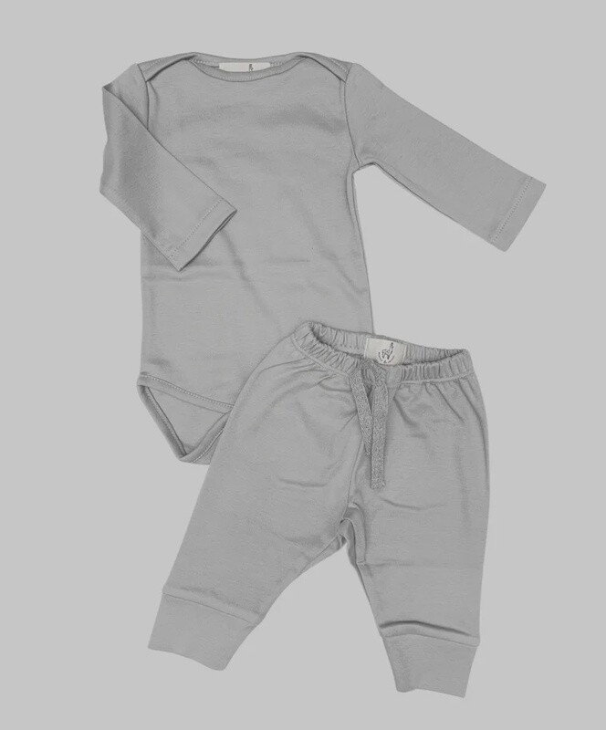 Cloud Grey Set Onesie