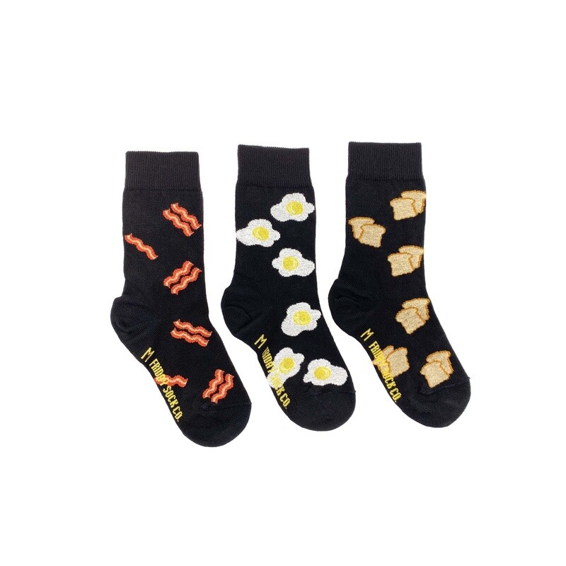 Kid&#39;s Bacon, Egg &amp; Toast Socks