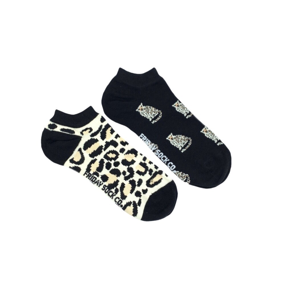 Women&#39;s Leopard &amp; Leopard Spot Ankle Socks