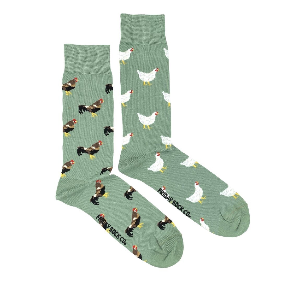 Men&#39;s Chicken &amp; Rooster Socks
