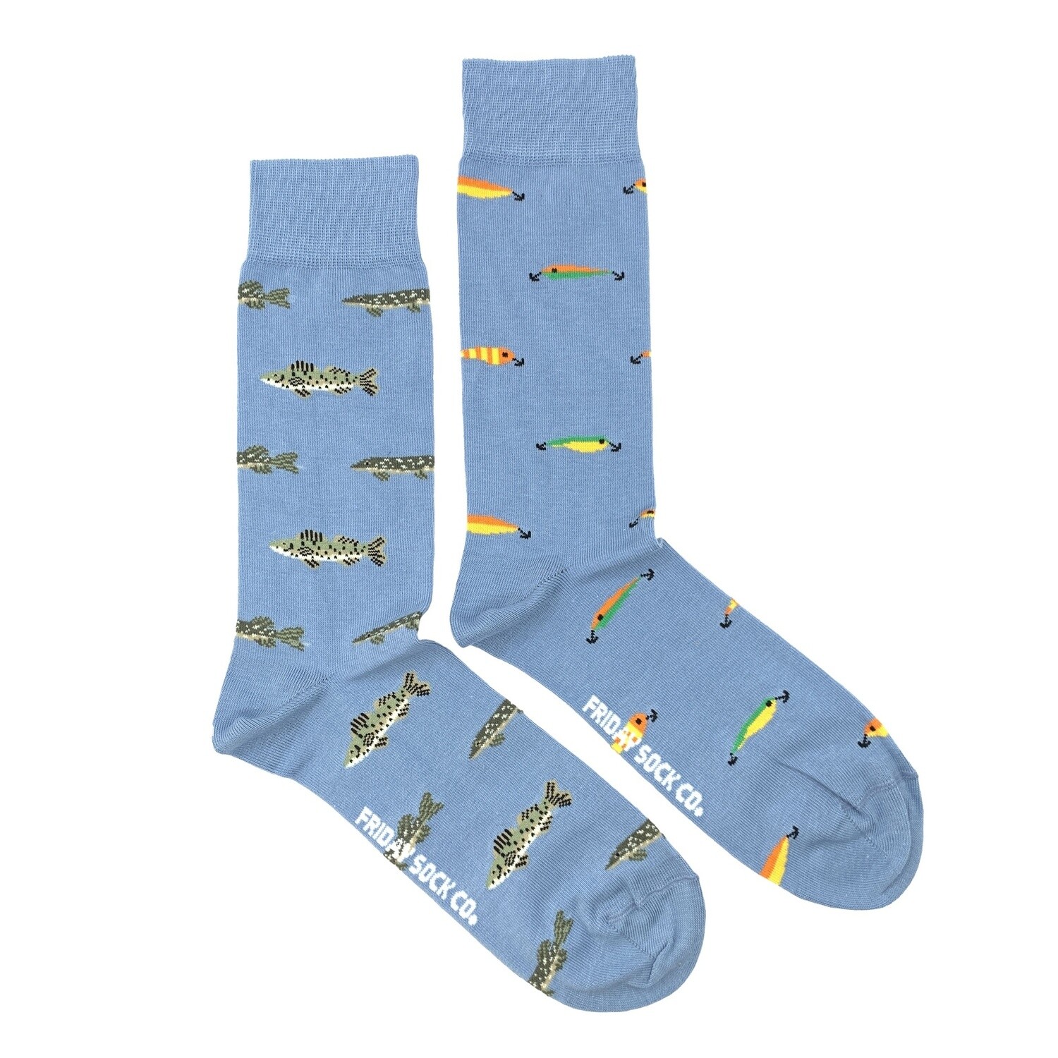 Men&#39;s Fish &amp; Fishing Lure Socks